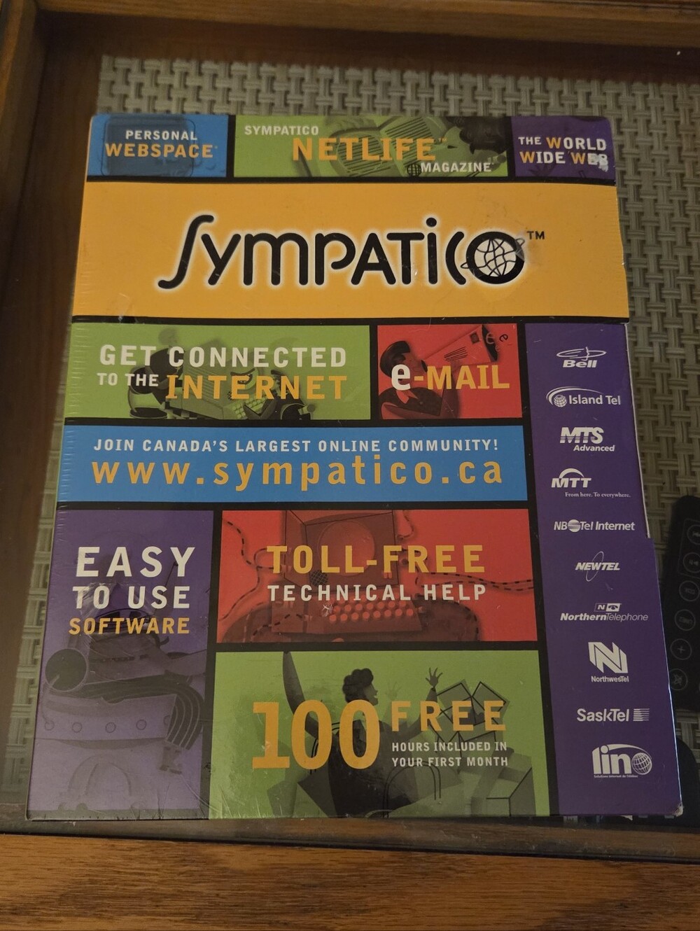 Sympatico - Internet Software On CD Rom. NIB